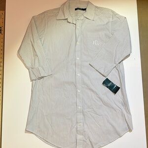 LAUREN Ralph Lauren Striped White Shirt